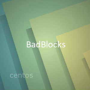 Проверка жесткого диска на битые блоки в Centos 7